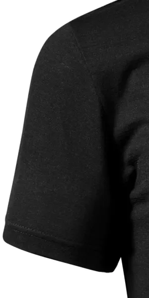 Ανδρικό μπλουζάκι από μαλλί Merino - Κλασικά κοντά μανίκια