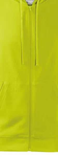 Ανδρική μπλούζα με κουκούλα - Φερμουάρ στο χρώμα της μπλούζας