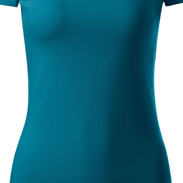 Γυναικείο μπλουζάκι με διακοσμητική ραφή - Λεπτή, κωνική εφαρμογή