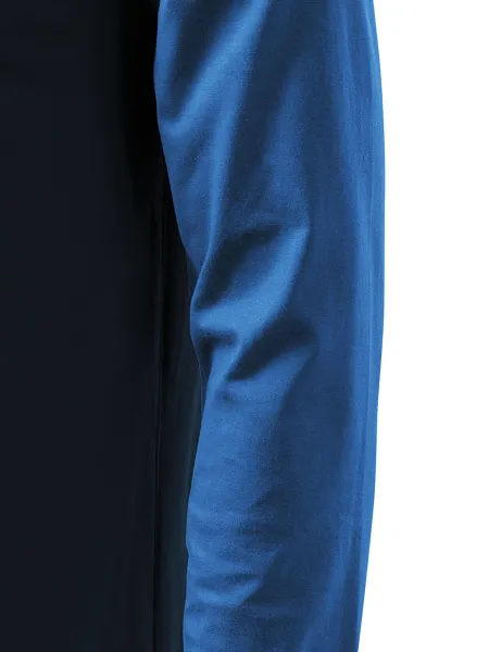 Ανδρικό κοντομάνικο μπλουζάκι με μακριά μανίκια - Κόψτε με πλαϊνές ραφές