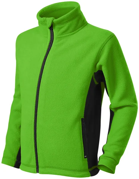 Παιδικό σακάκι από μαλλί - Παιδικό φλις μπουφάν με στοιχεία σε αντίθεση