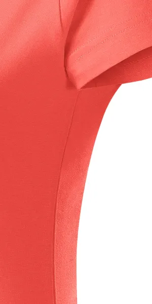 Γυναικείο απλό μπλουζάκι - Κόψτε με πλαϊνές ραφές