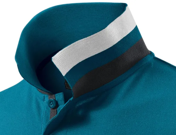 Ανδρικό πουκάμισο πόλο με ψηλό γιακά - Κολάρο με δύο τρόπους εφαρμογής