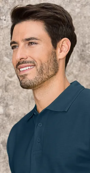 Ανδρικό πουκάμισο πόλο - Κλείσιμο με 3 κουμπιά