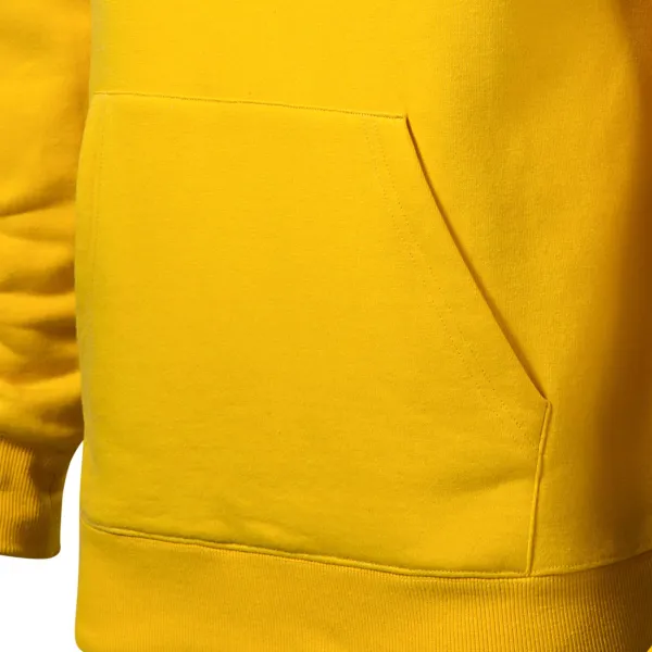 Ανδρική μπλούζα με κουκούλα χωρίς φερμουάρ - Τσάντα τύπου καγκουρό