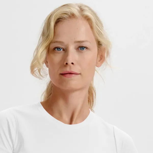 Γυναικείο αθλητικό μπλουζάκι - Κλασική στρογγυλή λαιμόκοψη