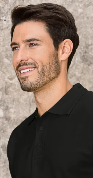 Ανδρικό πουκάμισο πόλο - Κλείσιμο με 3 κουμπιά