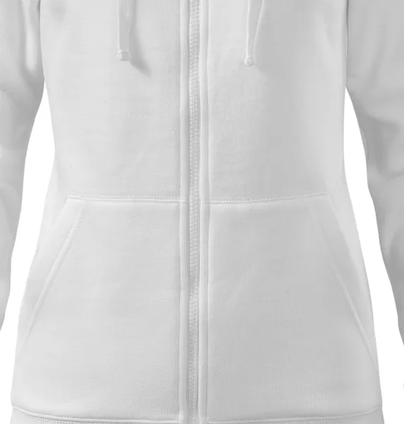 Γυναικεία μπλούζα με κουκούλα - Κωνικό κόψιμο με πλαϊνές ραφές