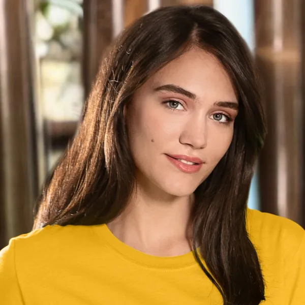 Γυναικείο κλασικό μπλουζάκι - Κλασική στρογγυλή λαιμόκοψη