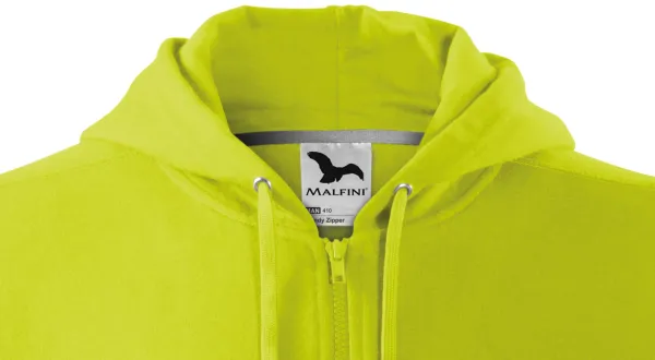 Ανδρική μπλούζα με κουκούλα - Κουκούλα με κορδόνια περίσφιξης