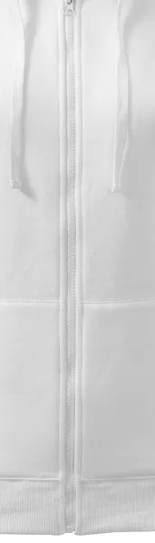 Γυναικεία μπλούζα με κουκούλα - Φερμουάρ στο χρώμα της μπλούζας