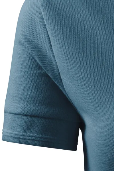 Γυναικείο κομψό πουκάμισο πόλο - Κλασικά κοντά μανίκια