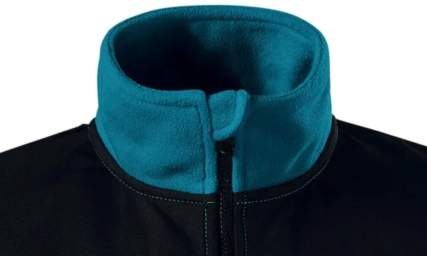 Ζεστό μπουφάν unisex - Κλείσιμο με φερμουάρ μέχρι το πηγούνι