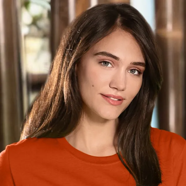 Γυναικείο κλασικό μπλουζάκι - Κλασική στρογγυλή λαιμόκοψη