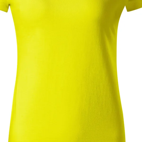 Γυναικείο απλό μπλουζάκι - Απαλά κωνικό κόψιμο