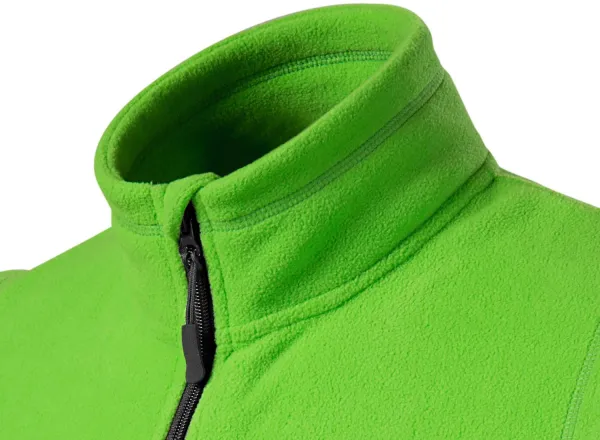 Φλις γιλέκο με λεπτομέρειες σε αντίθεση - Ανυψωμένο κολάρο για προστασία από το κρύο στον λαιμό