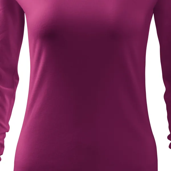 Γυναικείο μπλουζάκι που κλείνει, V-λαιμόκοψη - Απαλά κωνικό κόψιμο