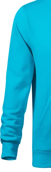 Ανδρική μπλούζα με κουκούλα χωρίς φερμουάρ - Κλασικά μακριά μανίκια