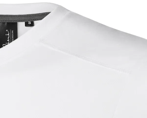 Ανδρικό μπλουζάκι διακοσμημένο - Διακοσμητική ραφή στο επάνω μέρος μπροστά