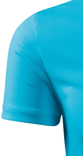 Μπλουζάκι με ασύμμετρο ντεκολτέ - Κλασικά κοντά μανίκια