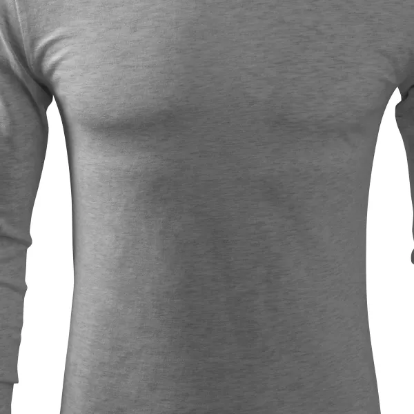 Ανδρικό μακρυμάνικο μπλουζάκι - Ελαφρώς εφαρμοστό κόψιμο