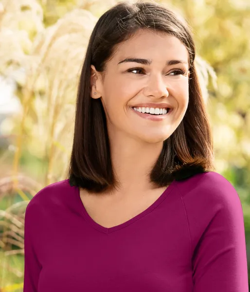 Γυναικείο μπλουζάκι που κλείνει, V-λαιμόκοψη - Βαθύ V λαιμόκοψη