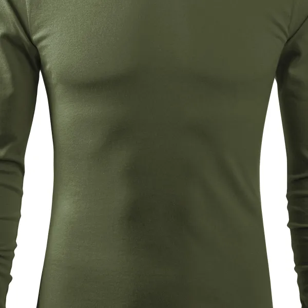 Ανδρικό μακρυμάνικο μπλουζάκι - Ελαφρώς εφαρμοστό κόψιμο