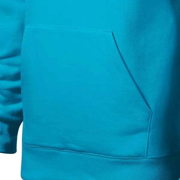 Ανδρική μπλούζα με κουκούλα χωρίς φερμουάρ - Τσάντα τύπου καγκουρό