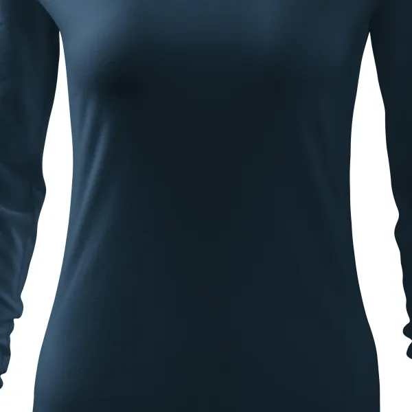 Γυναικείο μπλουζάκι που κλείνει, V-λαιμόκοψη - Απαλά κωνικό κόψιμο