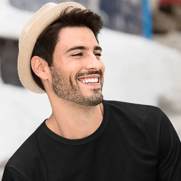 Ανδρικό μακρυμάνικο μπλουζάκι - Κλασική στρογγυλή λαιμόκοψη