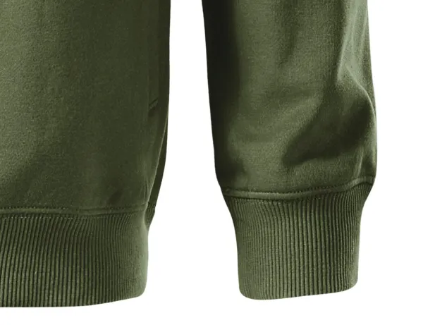 Άνετο ανδρικό φούτερ με κουκούλα - Κλασικά μακριά μανίκια