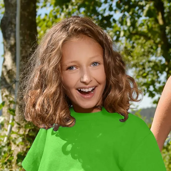 Παιδικό απλό μπλουζάκι - Κλασική στρογγυλή λαιμόκοψη