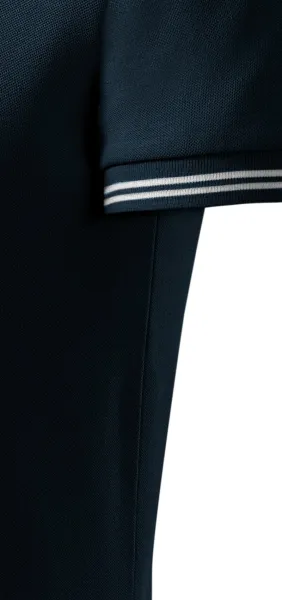 Ανδρικό πουκάμισο πόλο αντίθεσης - Κόψτε με πλαϊνές ραφές