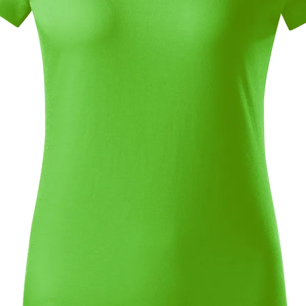 Γυναικείο απλό μπλουζάκι - Απαλά κωνικό κόψιμο