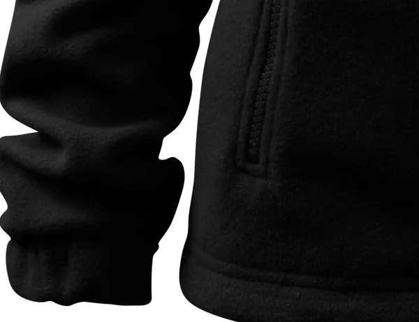 Γυναικείο παντελόνι από μαλλί - Μακριά μανίκια με ελαστικές μανσέτες