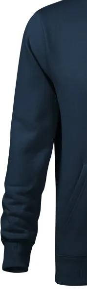 Ανδρική μπλούζα με κουκούλα χωρίς φερμουάρ - Κλασικά μακριά μανίκια