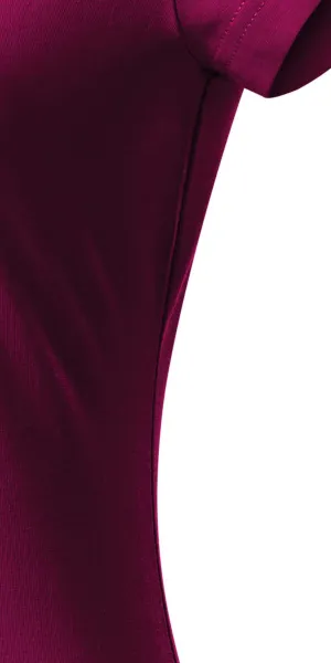 Γυναικεία μπλούζα με ντεκολτέ V - Κόψτε με πλαϊνές ραφές