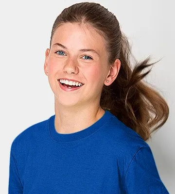 Παιδικό ελαφρύ μπλουζάκι - Κλασική στρογγυλή λαιμόκοψη