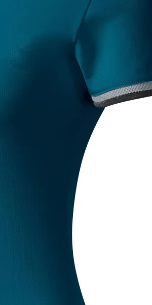 Γυναικείο φόρεμα με γιακά επάνω - Κόψτε με πλευρικές ραφές