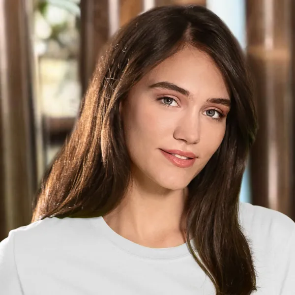 Γυναικείο κλασικό μπλουζάκι - Κλασική στρογγυλή λαιμόκοψη